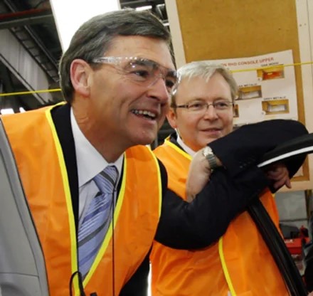 In 2007, John Brumby became premier of Victoria and Kevin Rudd became prime minister of Australia.