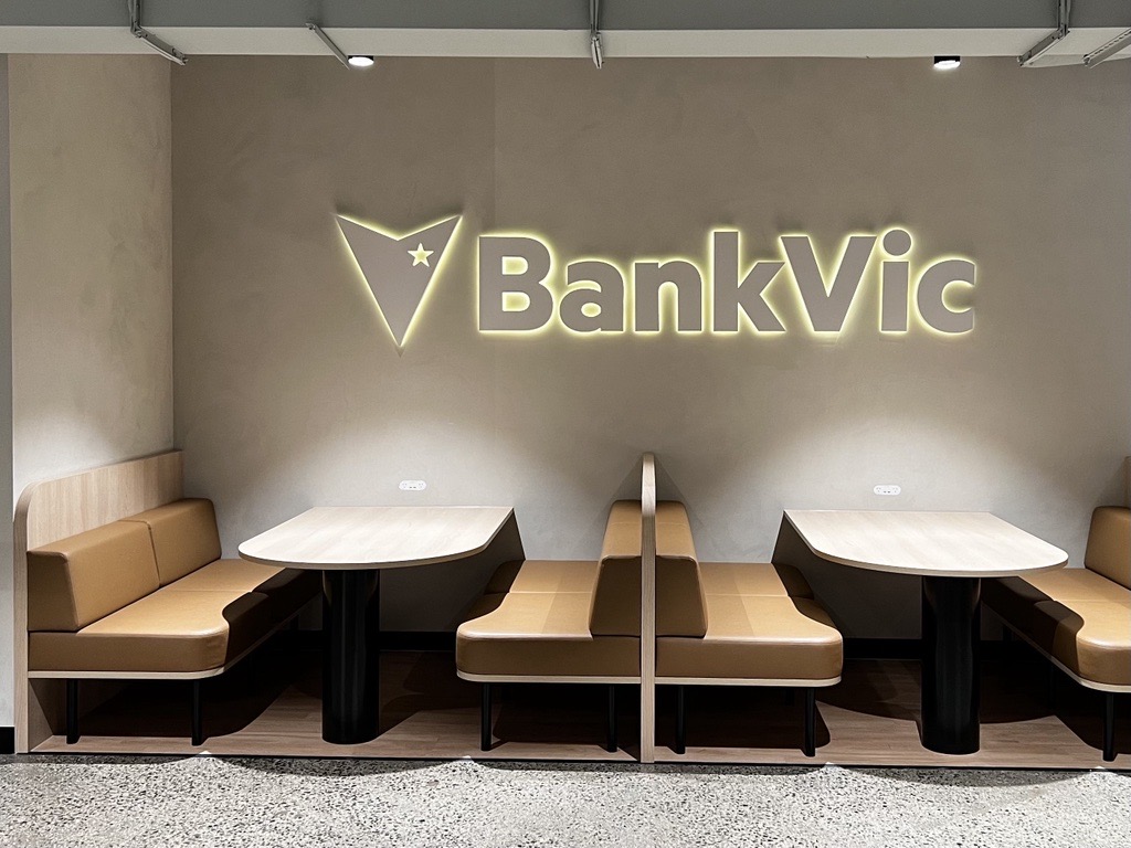 BankVic moved to new premises in 2023, located at 505 Little Collins Street in Melbourne.